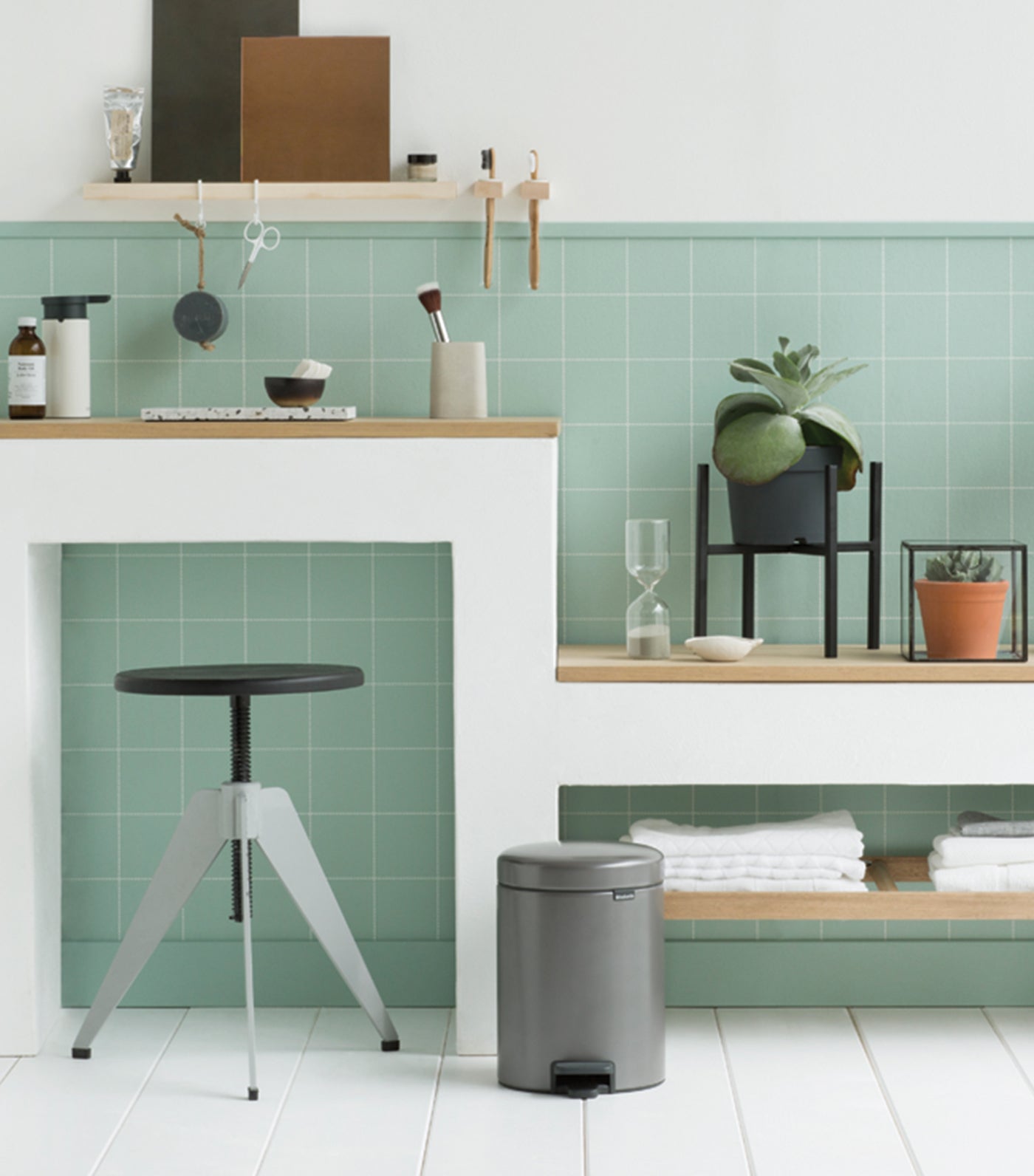 Brabantia 5L Pedal Bin - Platinum