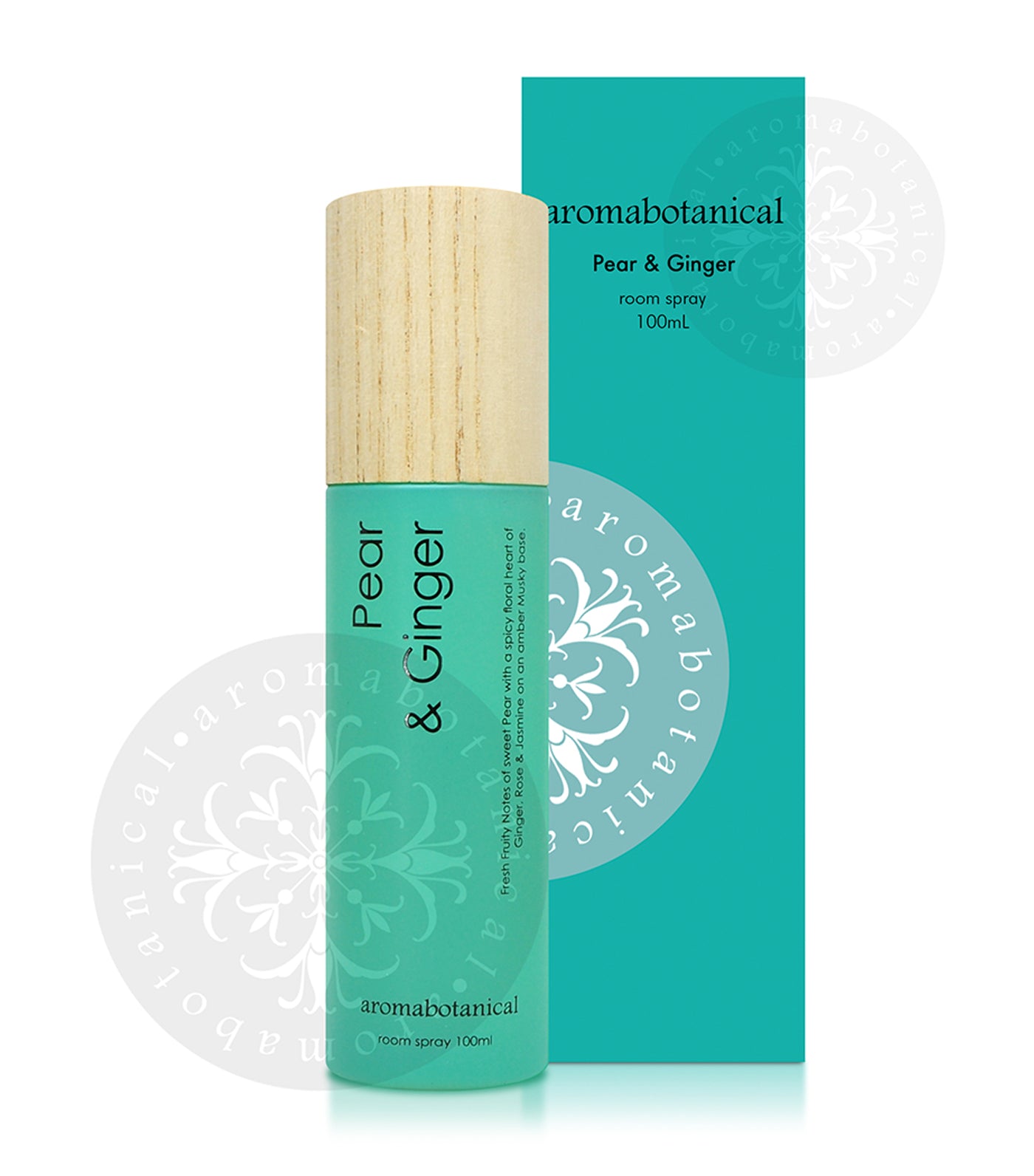aromabotanical pear & ginger 100ml room spray