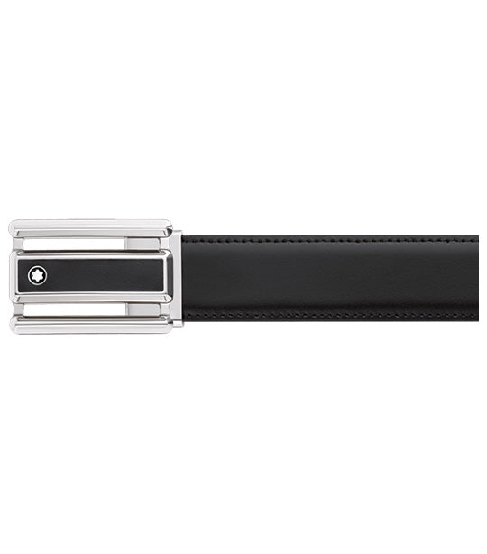30mm Reversible Leather Belt Black/Brown