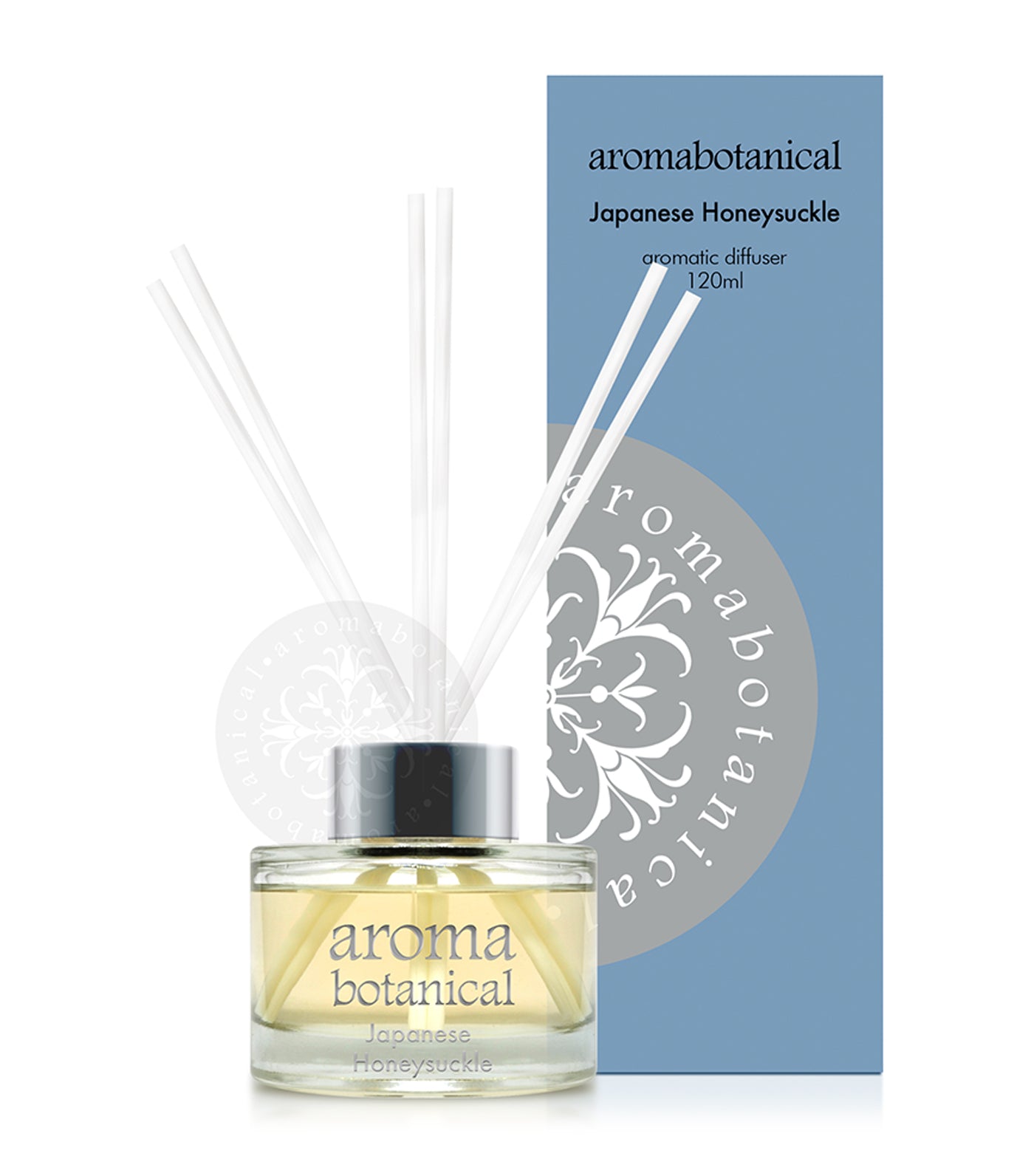 aromabotanical japanese honeysuckle 120ml reed diffuser
