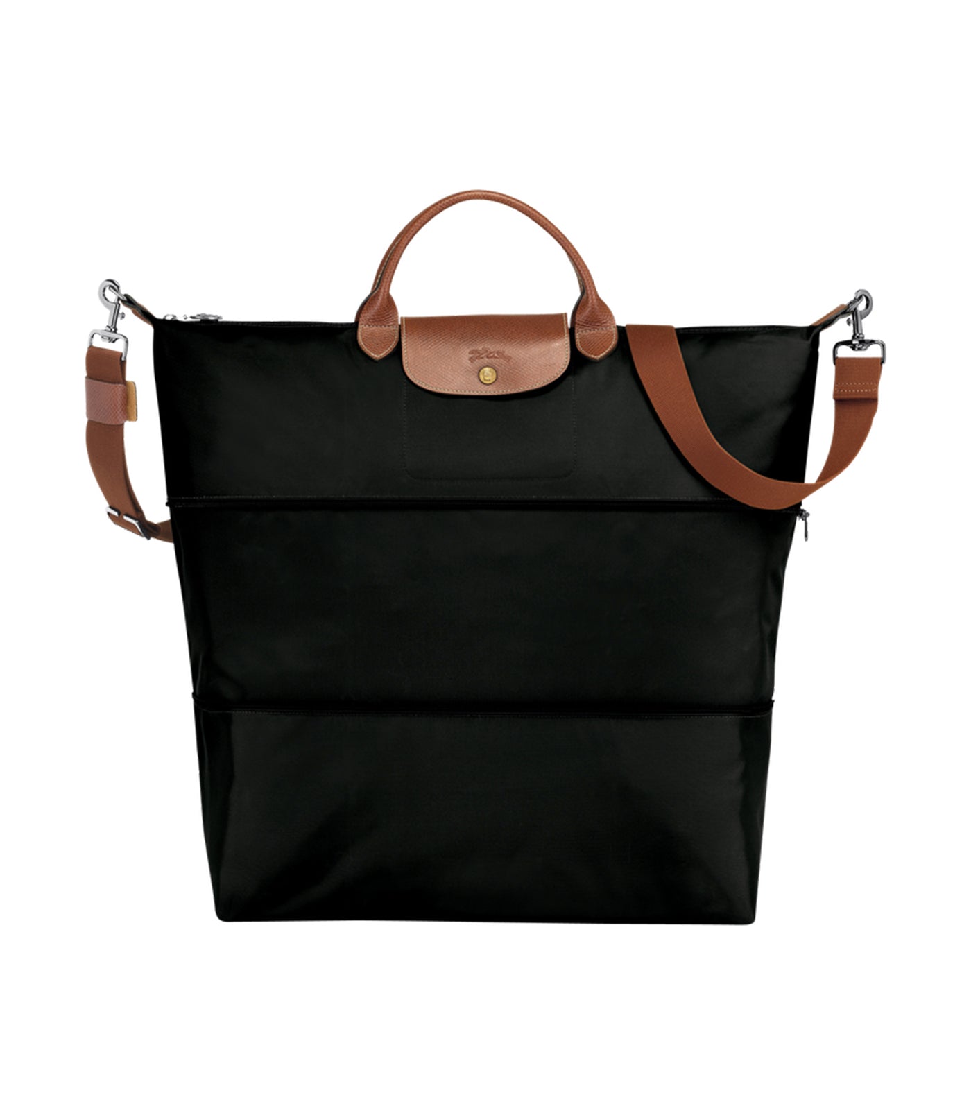 Le Pliage Expandable Travel Bag Black