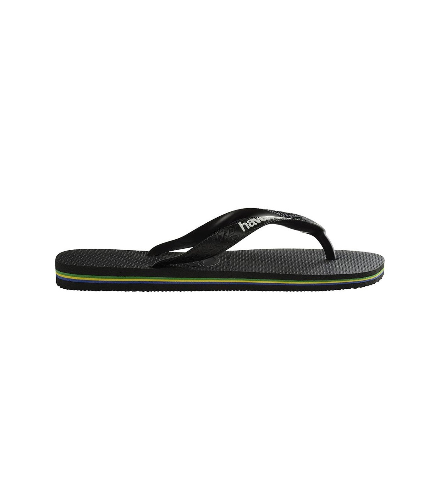 Havaianas Brazil Logo Flip Flops - Black