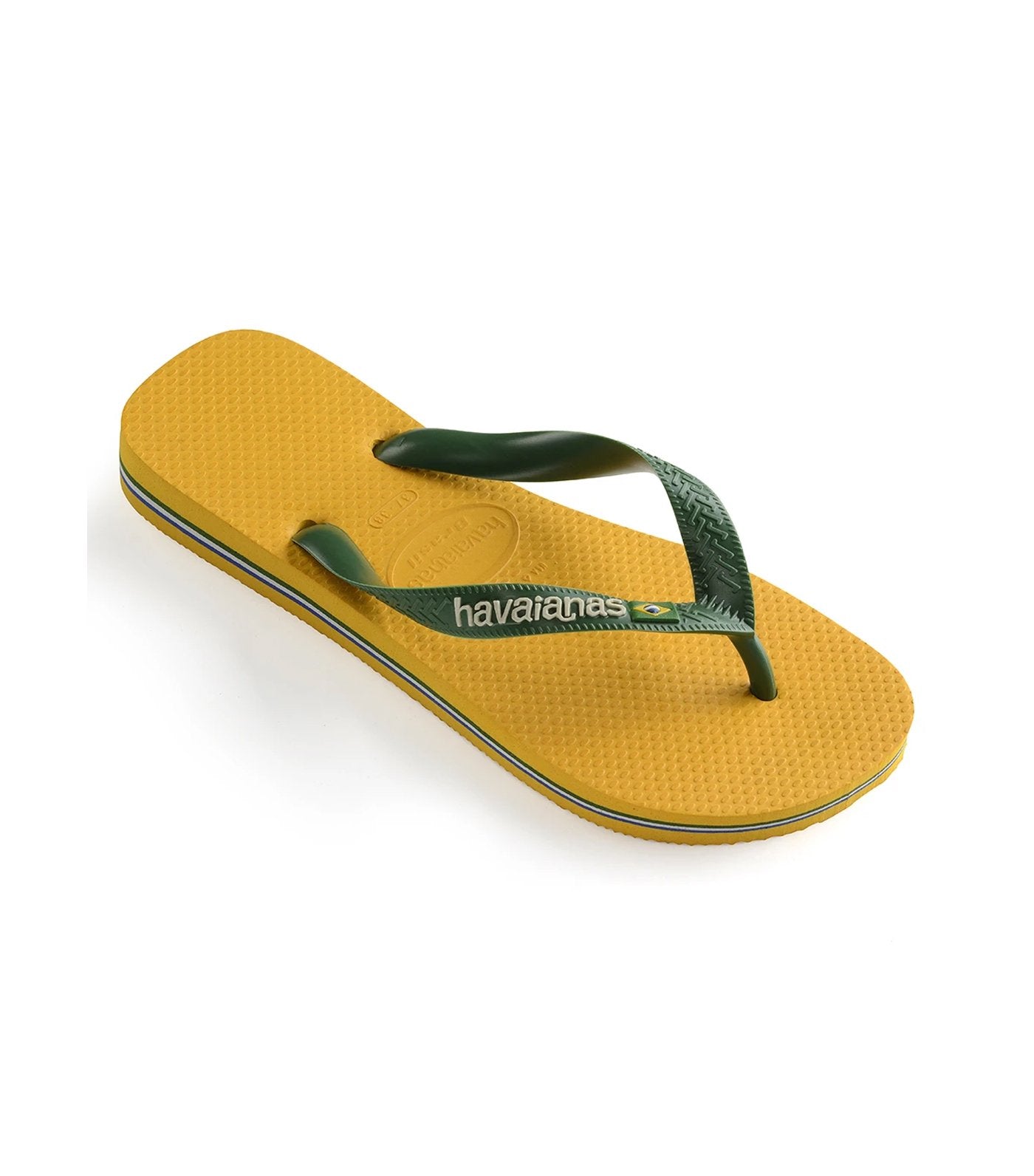 Havaianas Brazil Logo Flip Flops - Banana Yellow