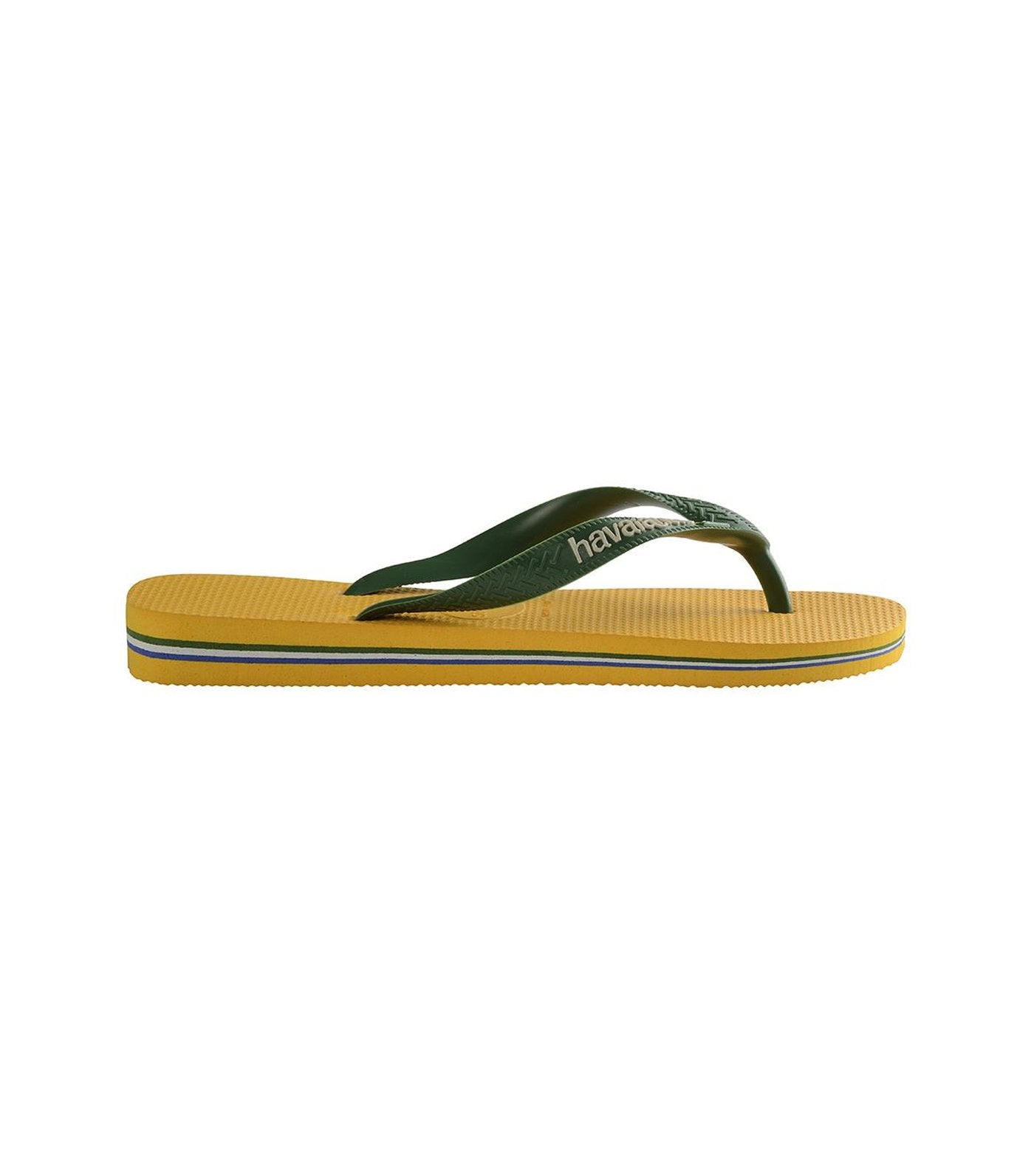 Havaianas Brazil Logo Flip Flops - Banana Yellow