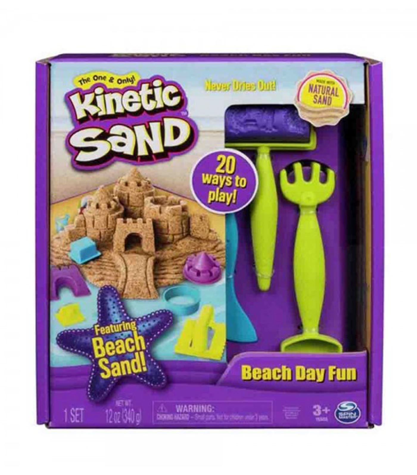 kinetic sand beach day fun set