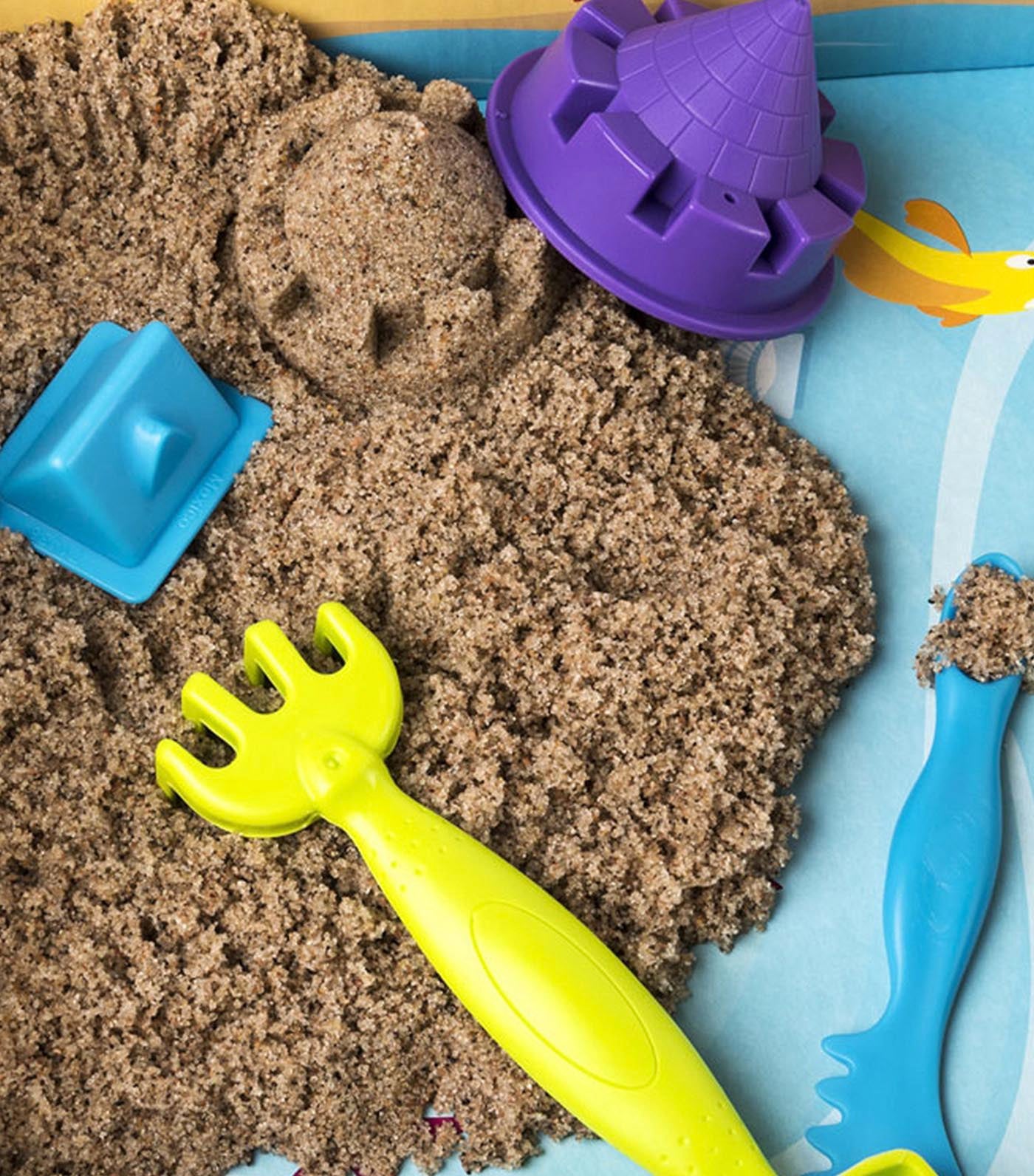 kinetic sand beach day fun set