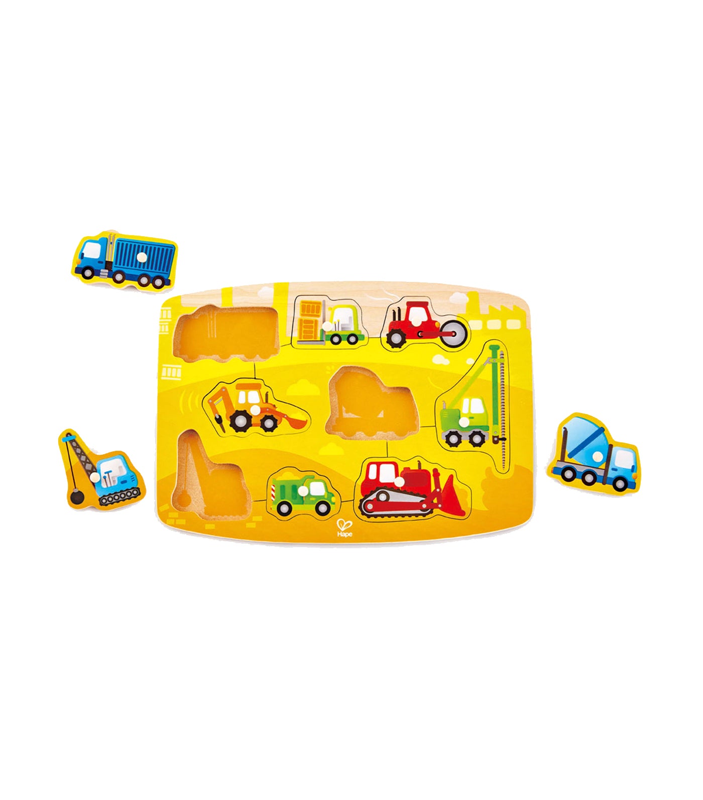 hape construction peg puzzle