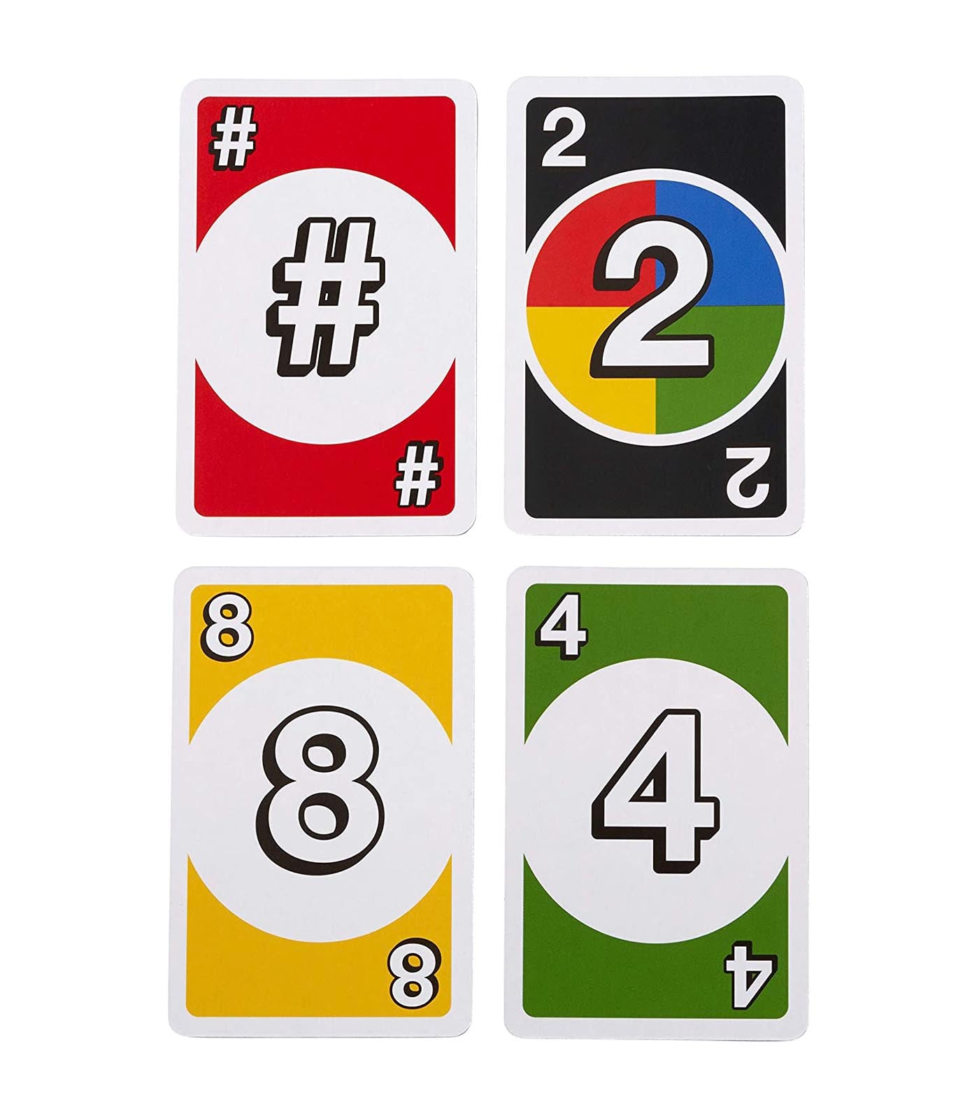 mattel games uno dos cards