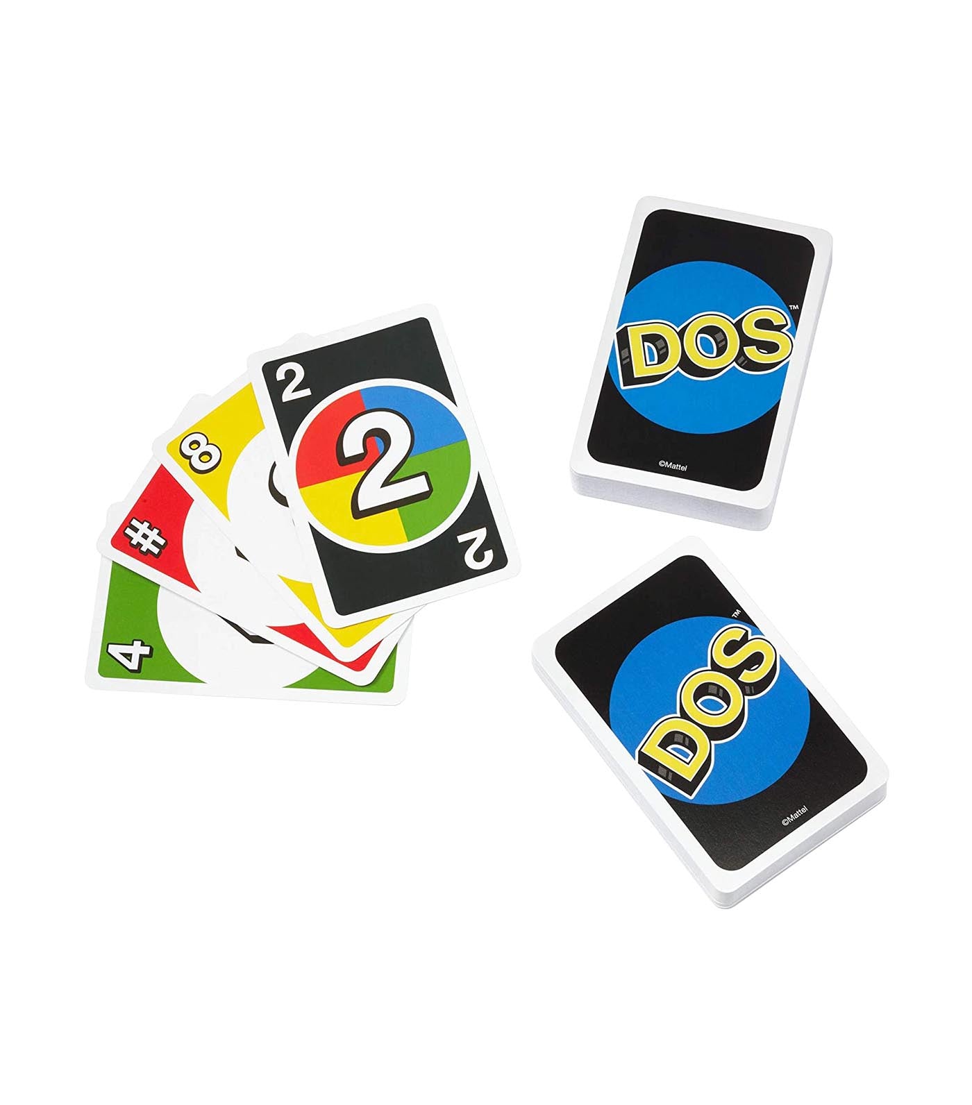 mattel games uno dos cards