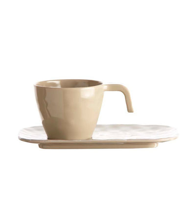 Marine Business Harmony Espresso Cup and Saucer Set of 6 - Sand