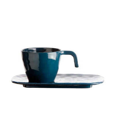 Marine Business Harmony Espresso Cup and Saucer Set of 6 - Lagoon