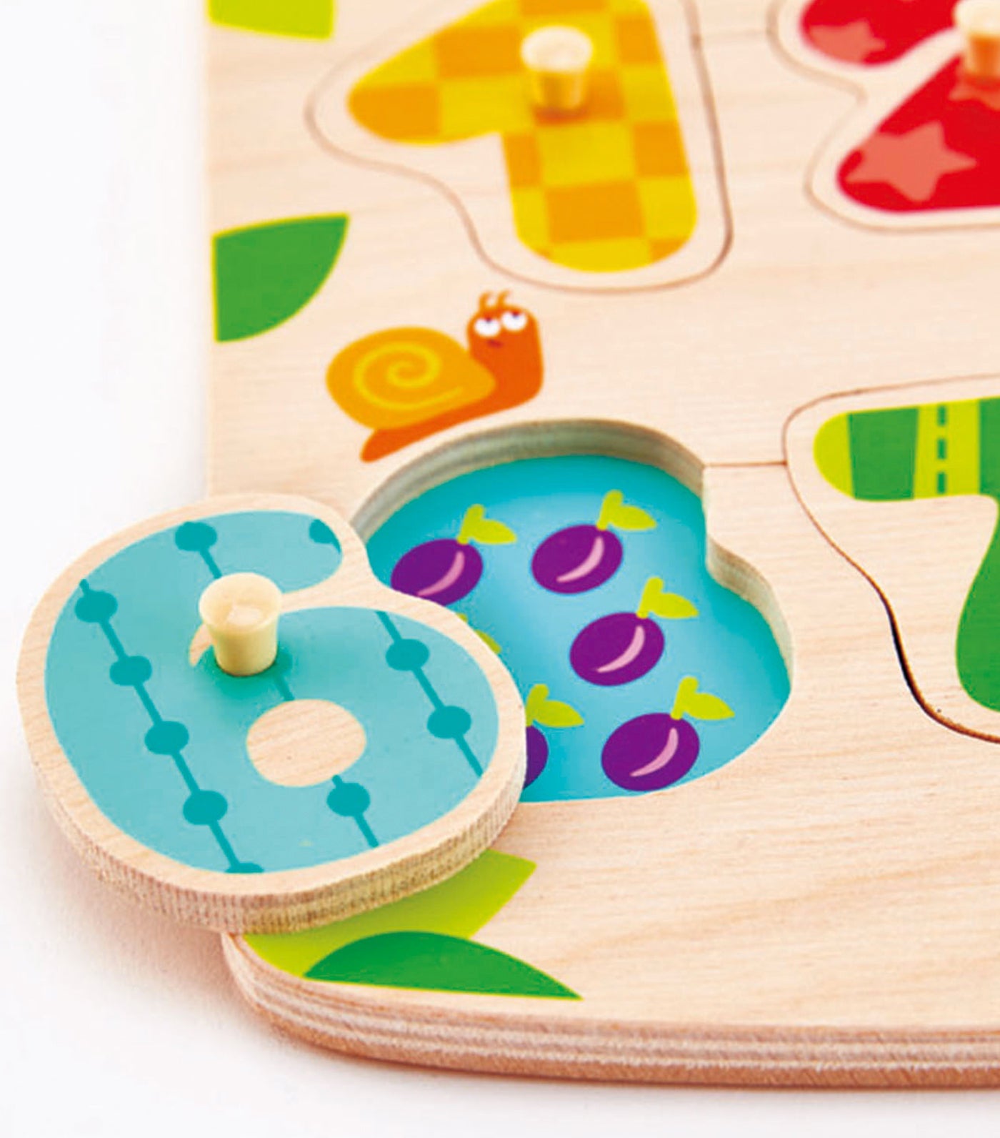 hape number peg puzzle