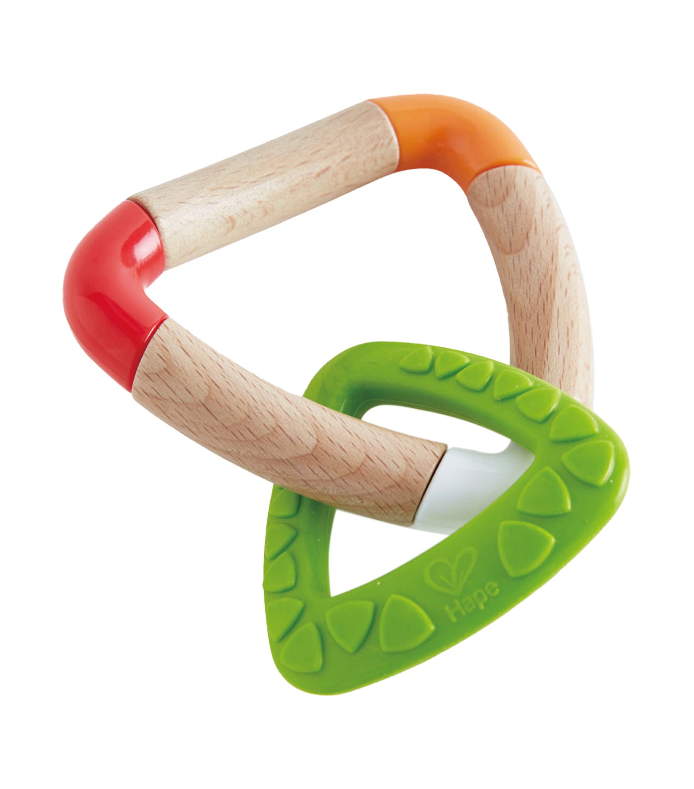 hape double triangle teether