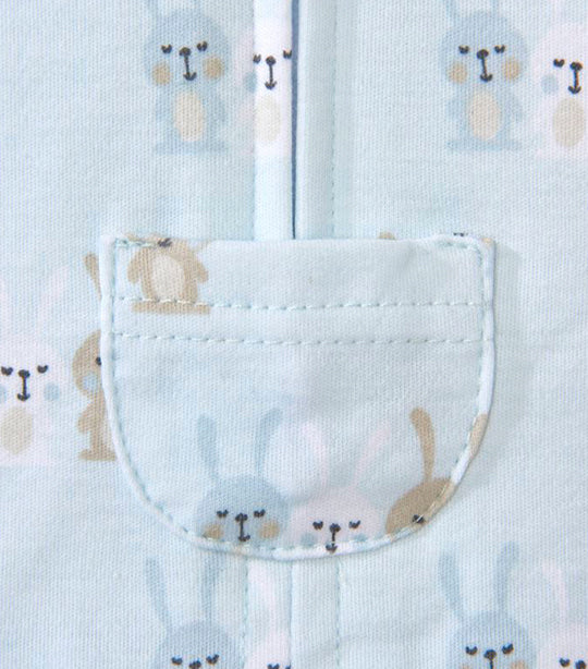 halo® baby blue bunnies sleepsack® swaddle