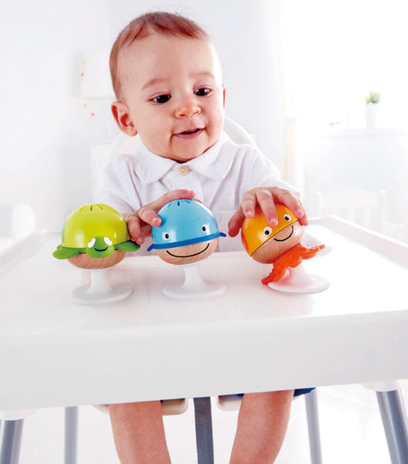 hape stay put rattle set