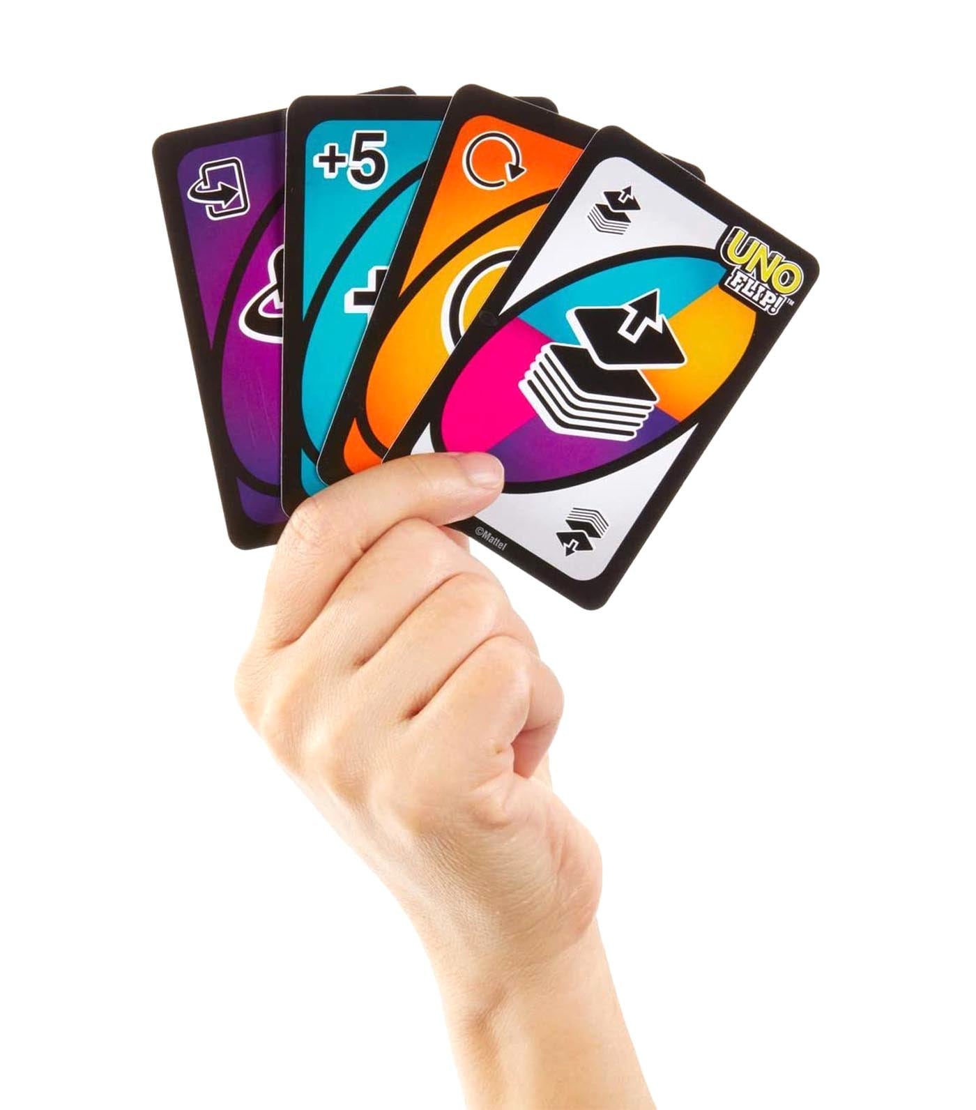 mattel games uno flip card