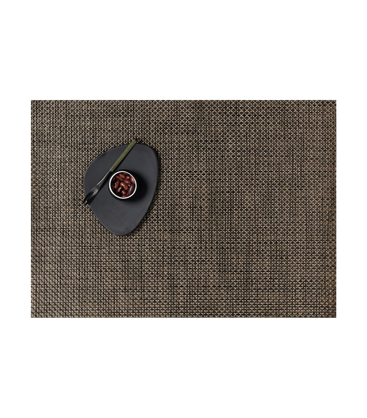 Basketweave Rectangle Placemat - Earth
