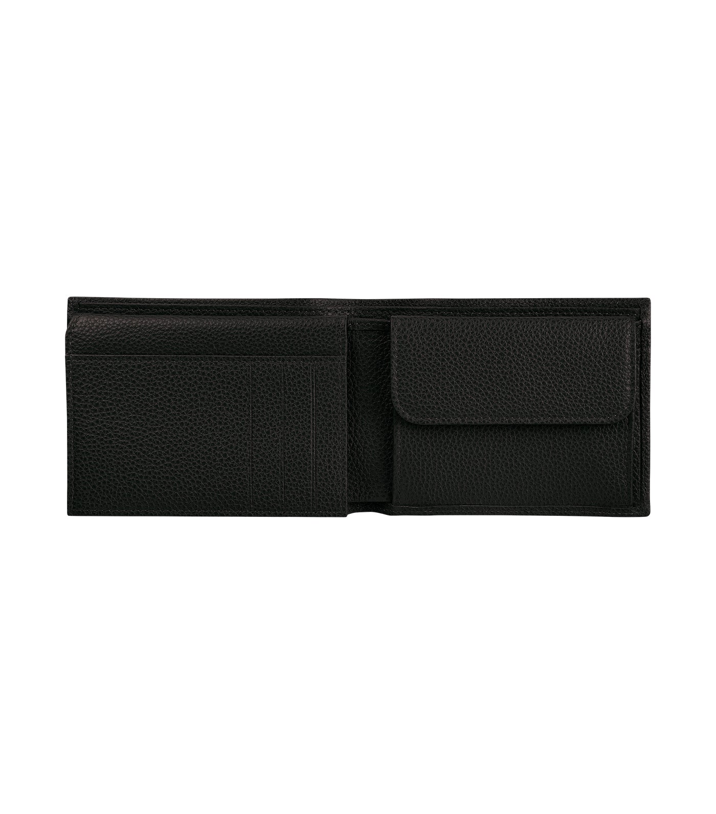 Le Foulonné Bi-Fold Wallet Black