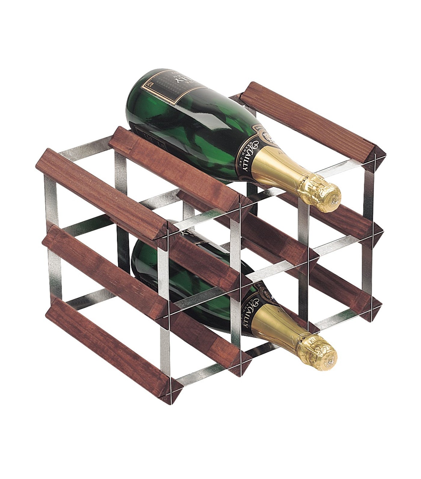 Traditional Wine Rack Co. 9 Bottle Neck Protruding