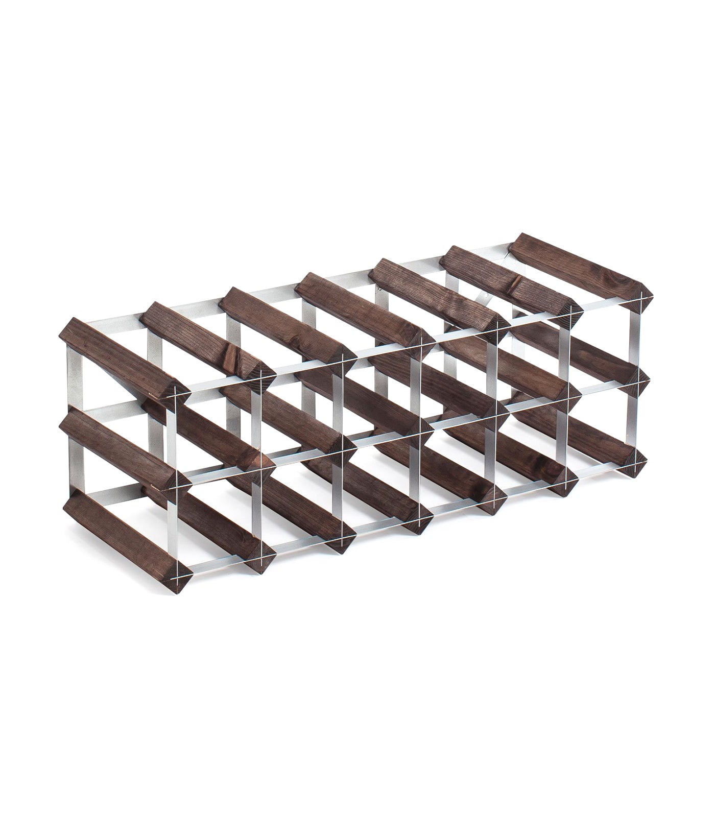 Traditional Wine Rack Co. 18 Bottle Neck Protruding