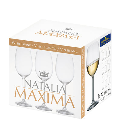 Natalia Maxima White Wine Set of 6