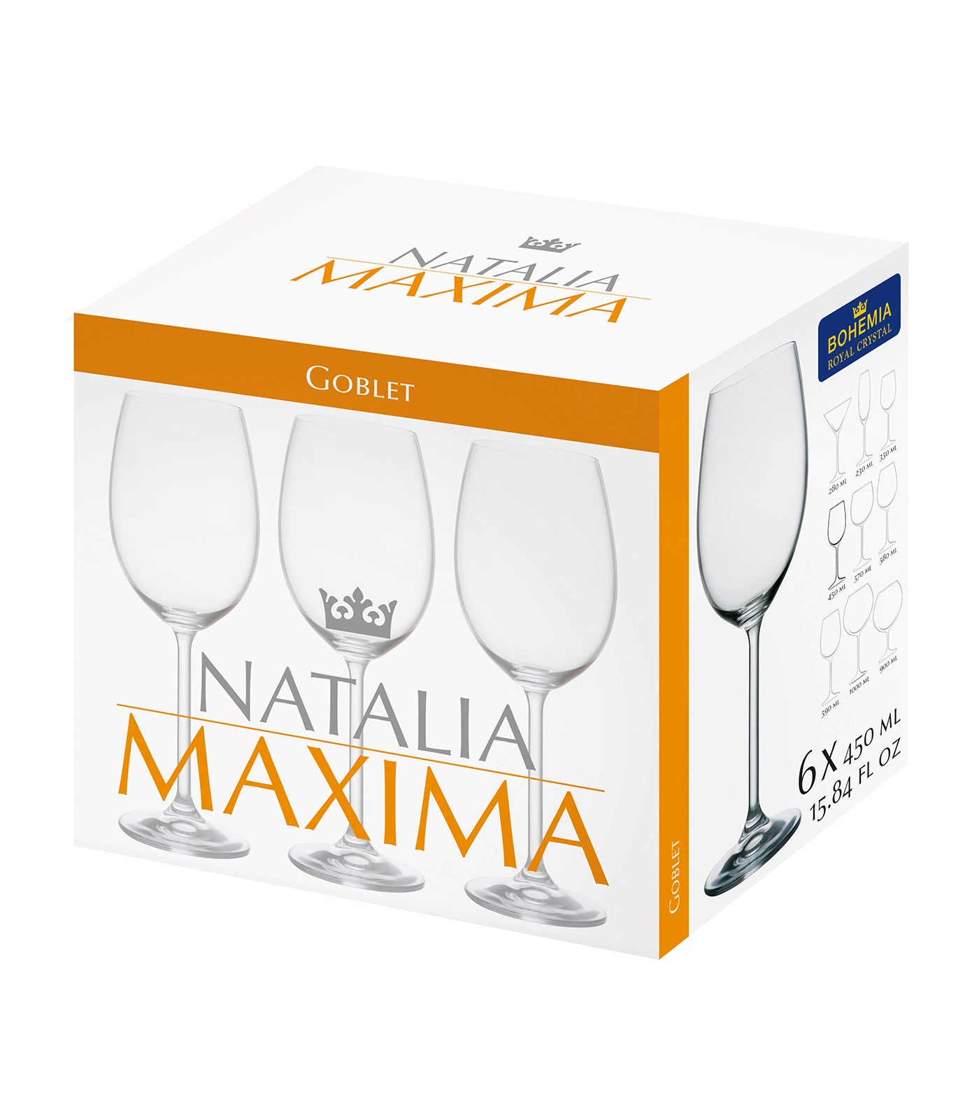 Natalia Maxima Goblet Set of 6
