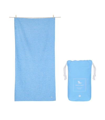 Dock & Bay Eco Active Towel - Lagoon Blue