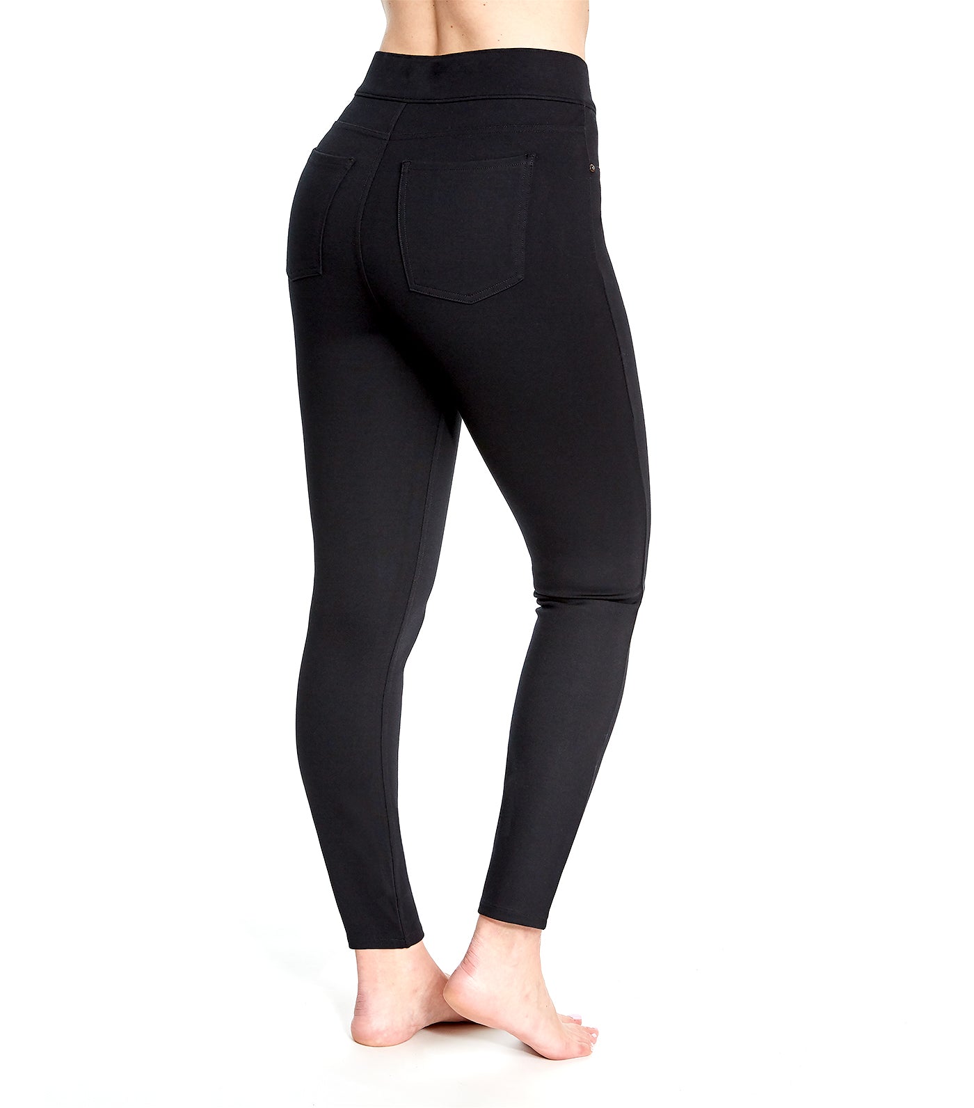 Ponte Leggings Black