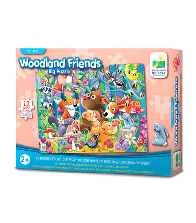 the learning journey my first floor puzzle - woodland friends