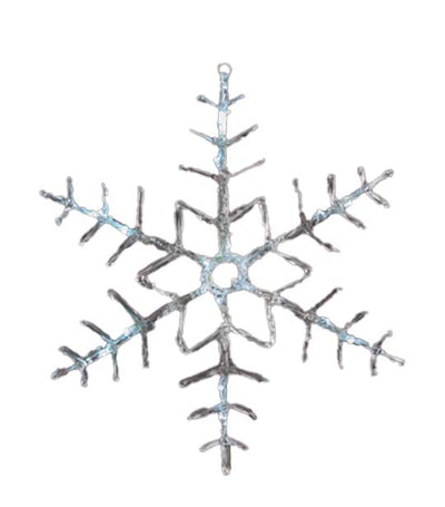 kaemingk acrylic snowflake led