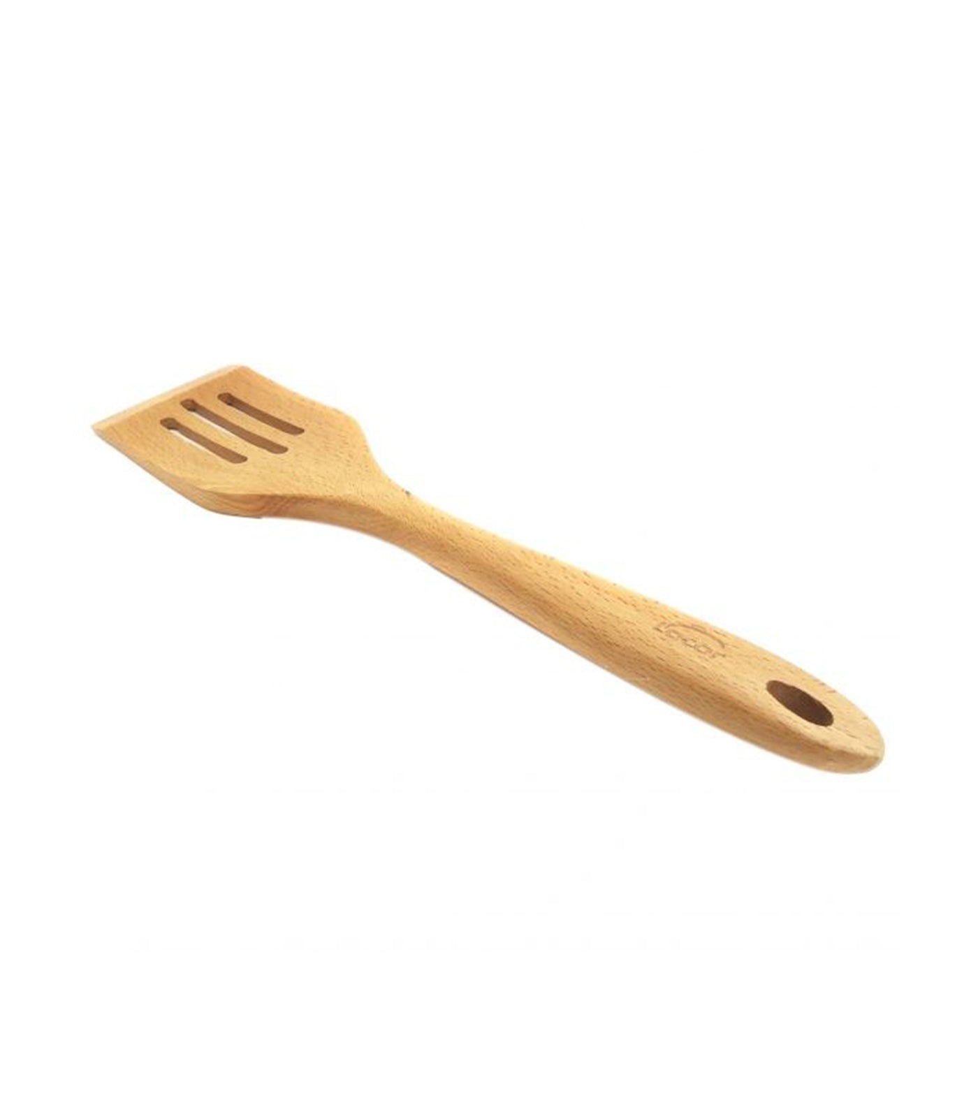 Lacor Beech Wood Slotted Spatula