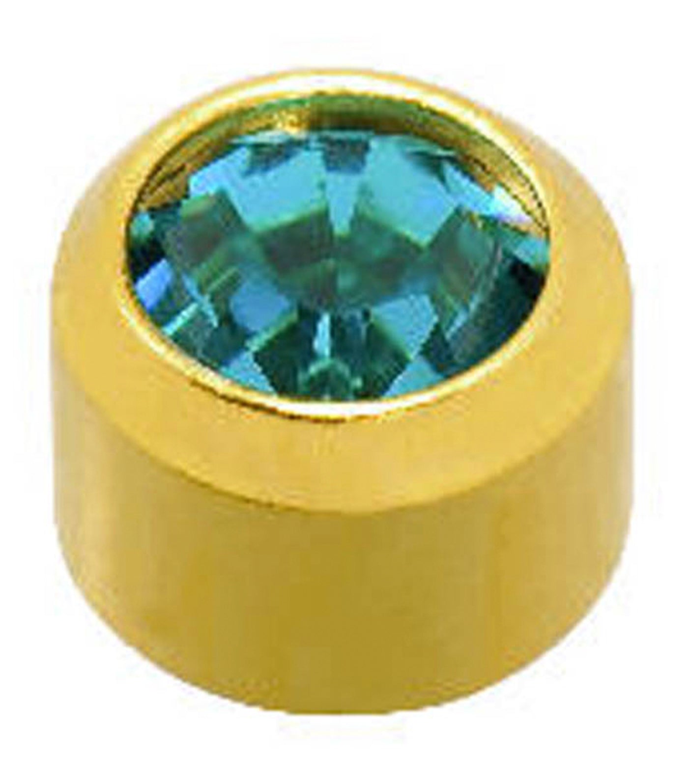 UK Sterile Earrings December - Blue Zircon