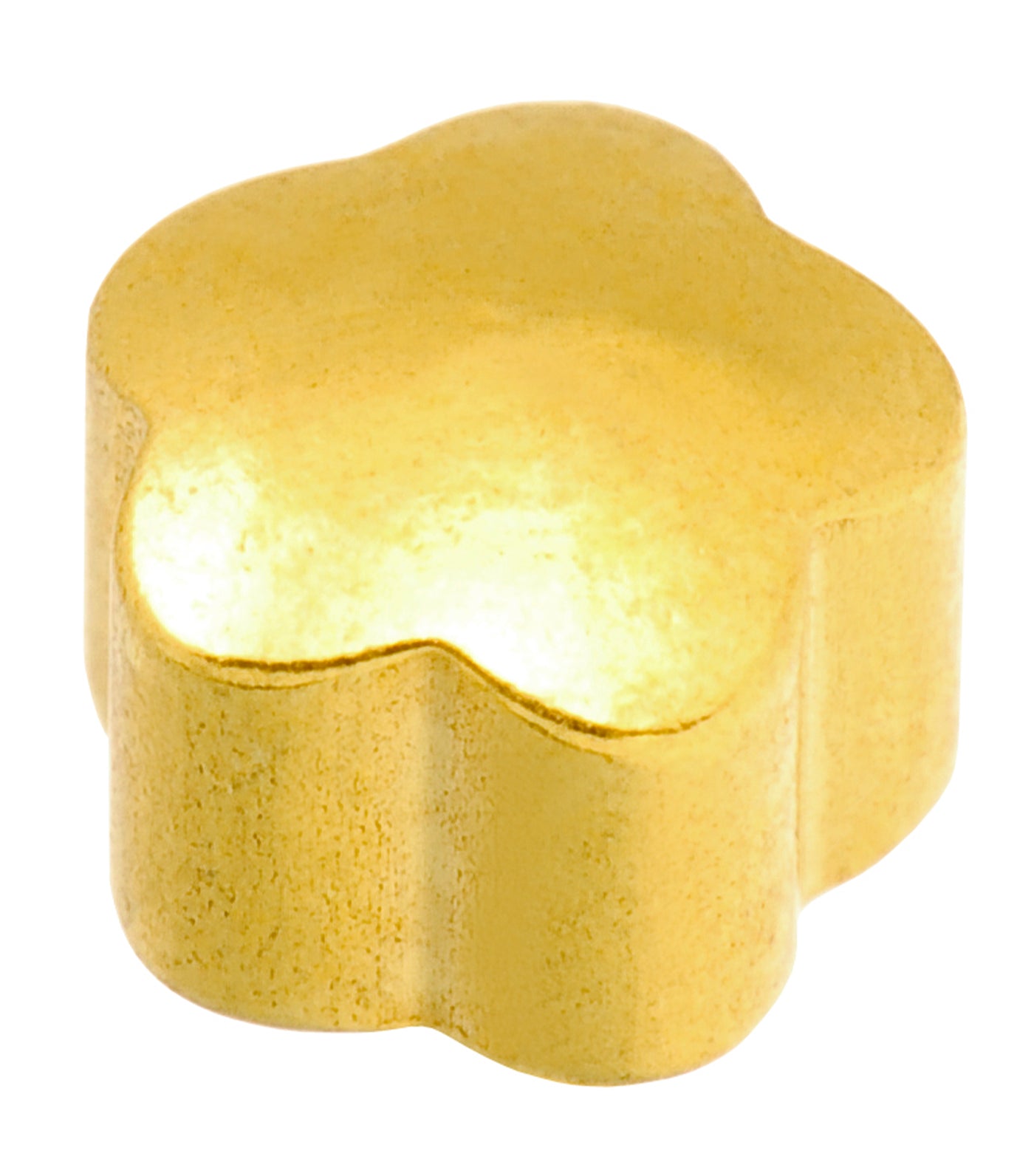 UK Sterile Earrings Flower Gold Stud