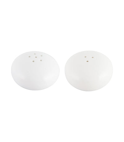 M By Mikasa Whiteware Salt and Pepper Shakers