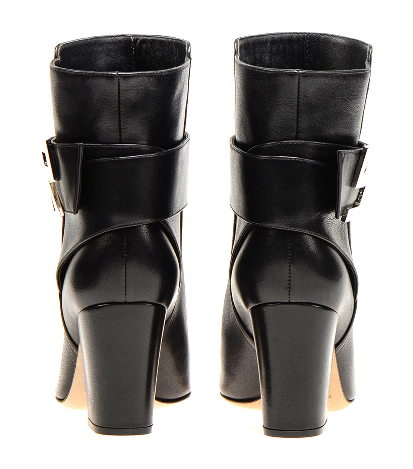 Sergio Logomaniac Booties Black