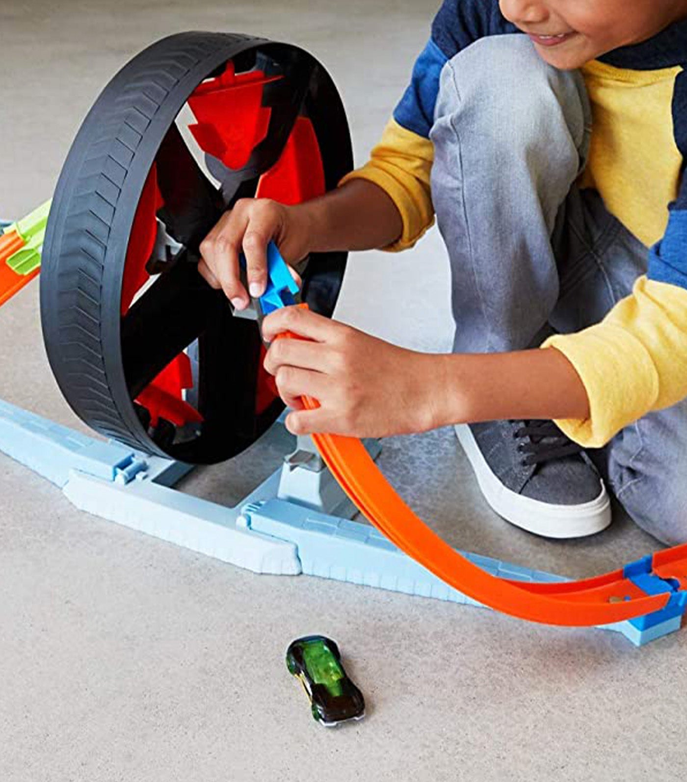 hot wheels act spinwheel score showdown