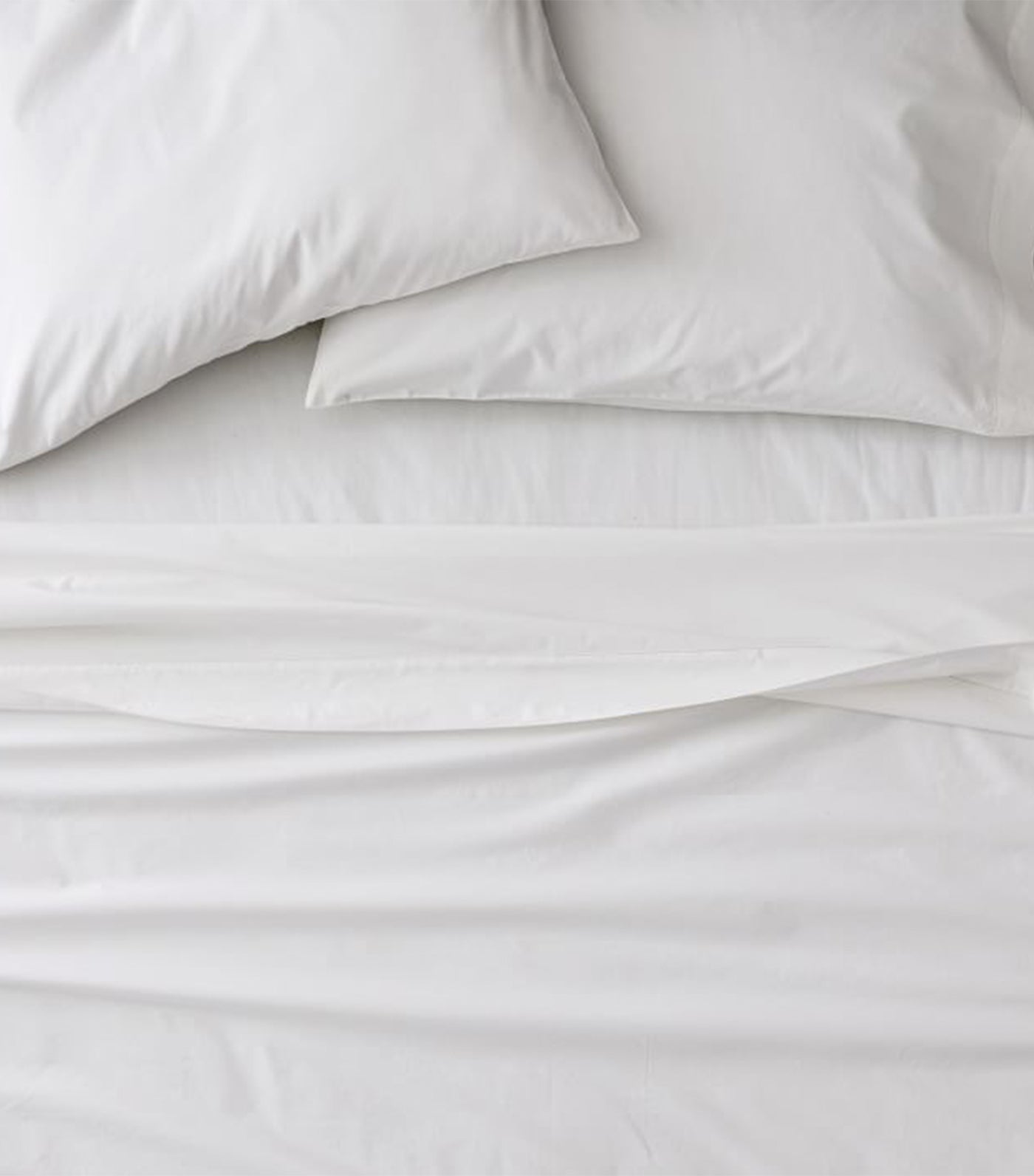 west elm Organic Washed Cotton Sheet Sets & Pillowcases - White