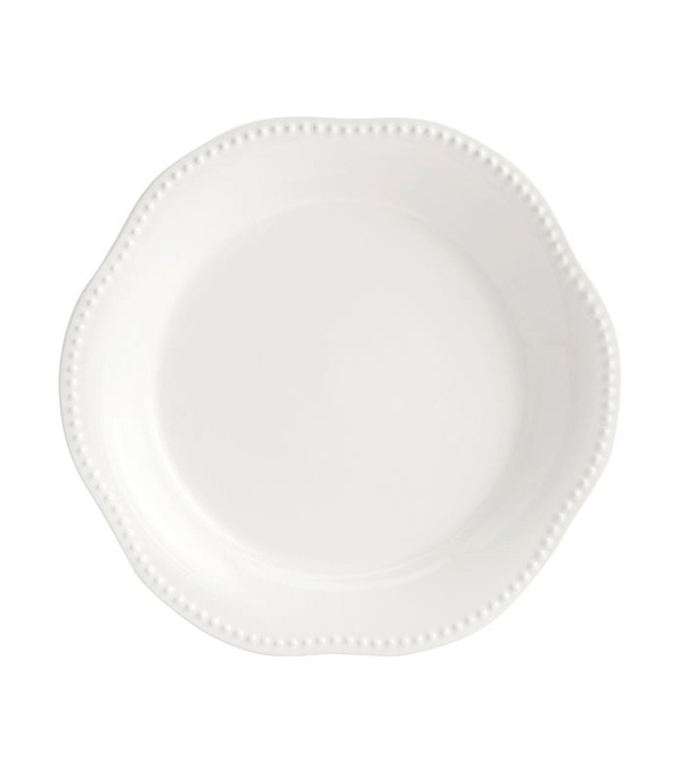 pottery barn emma stoneware beaded collection - white