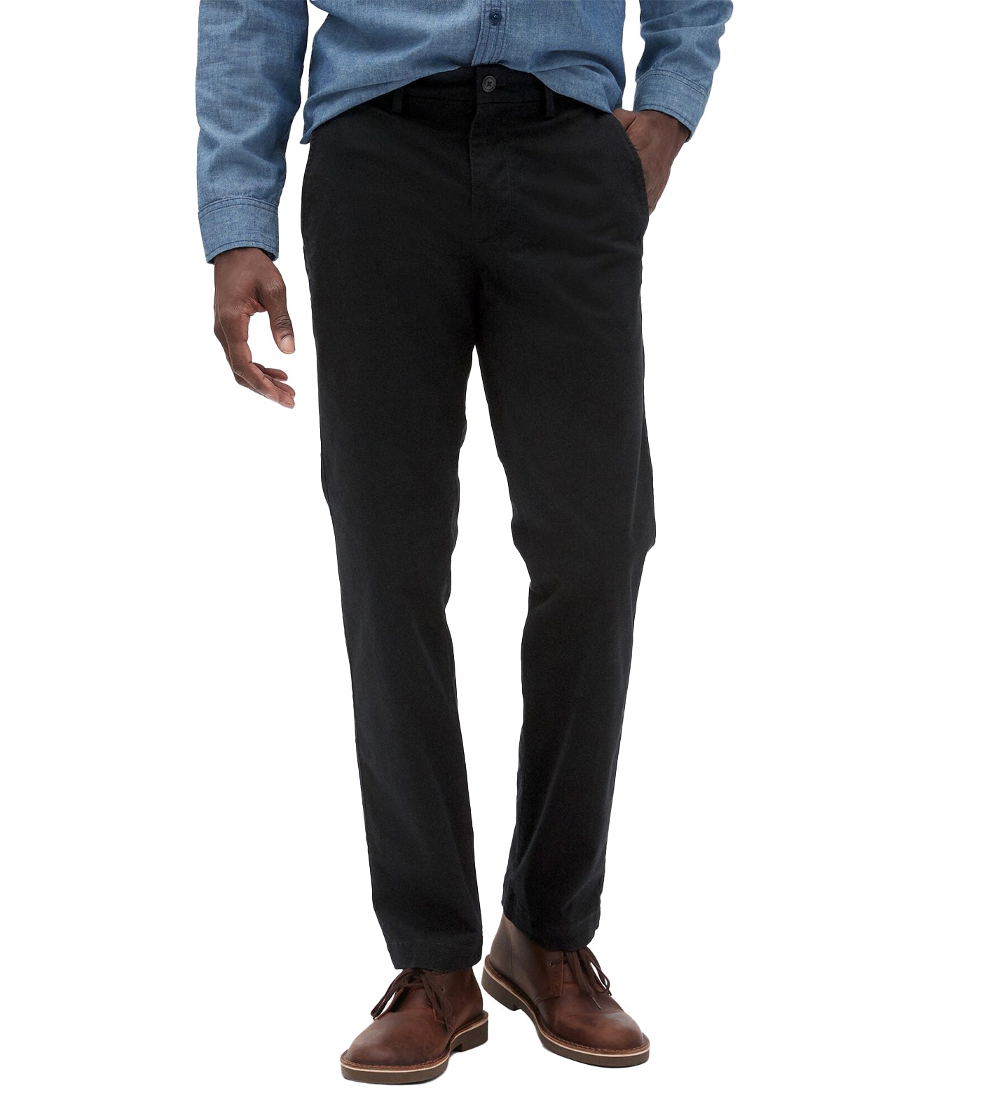 Essential Straight Khaki with GapFlex True Black