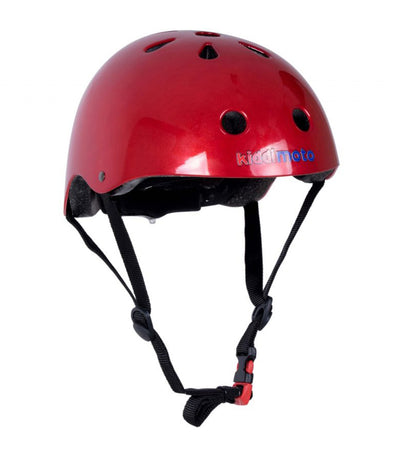 Kids Cycling Helmet - Metallic Red