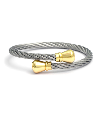 Celtic Bourse Gray with Yellow Gold