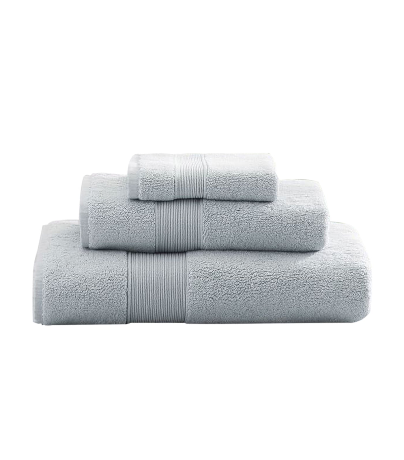 pottery barn classic porcelain blue towel