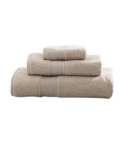pottery barn classic simply taupe towel
