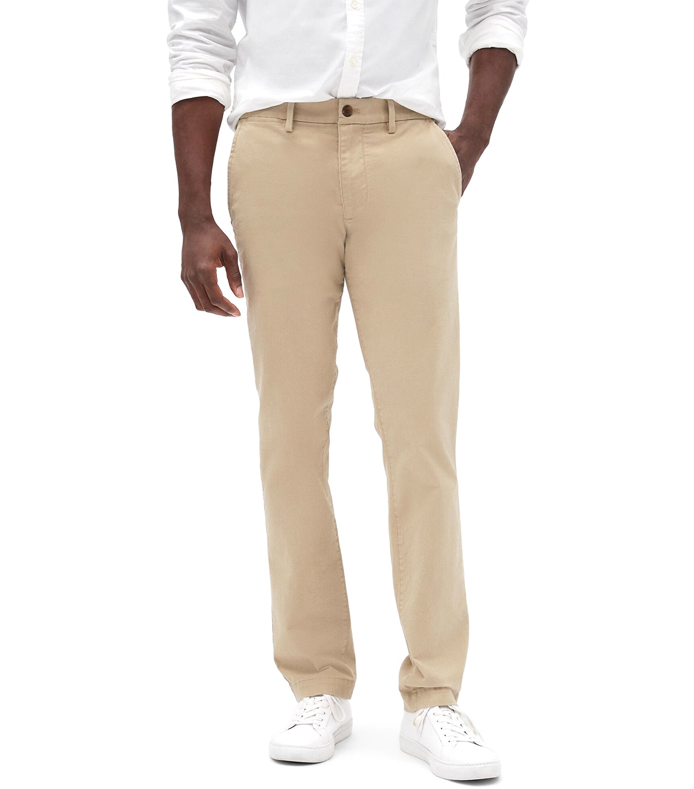 Essential Slim Khaki with GAPFlex Iconic Khaki