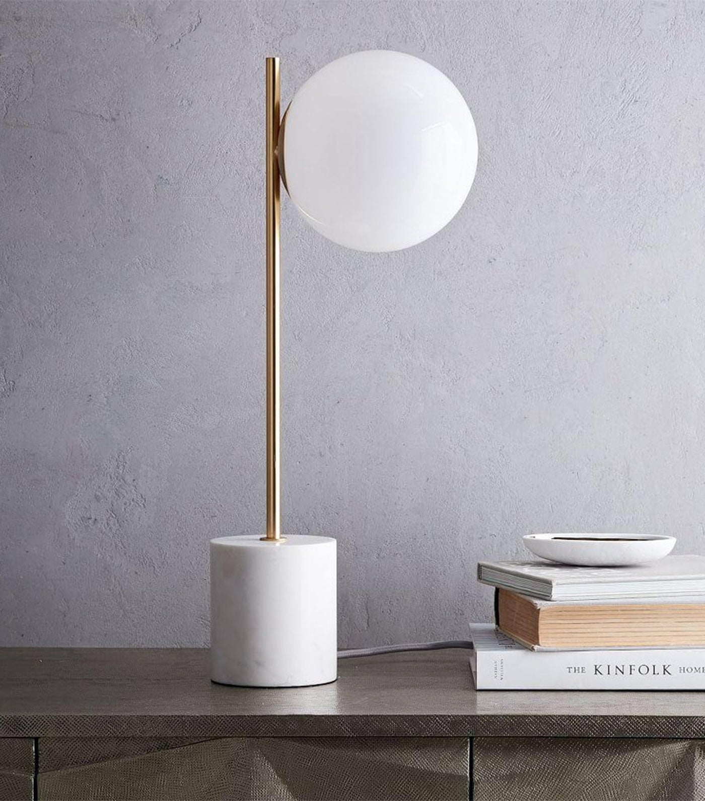 west elm sphere & stem table lamp