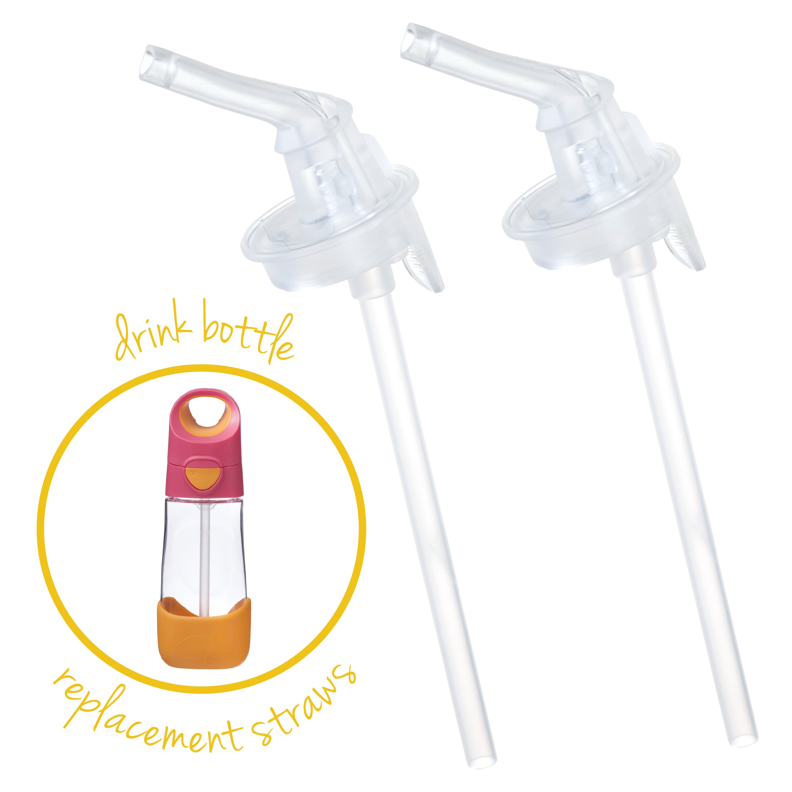 Drink Bottle Replacement Straw Top