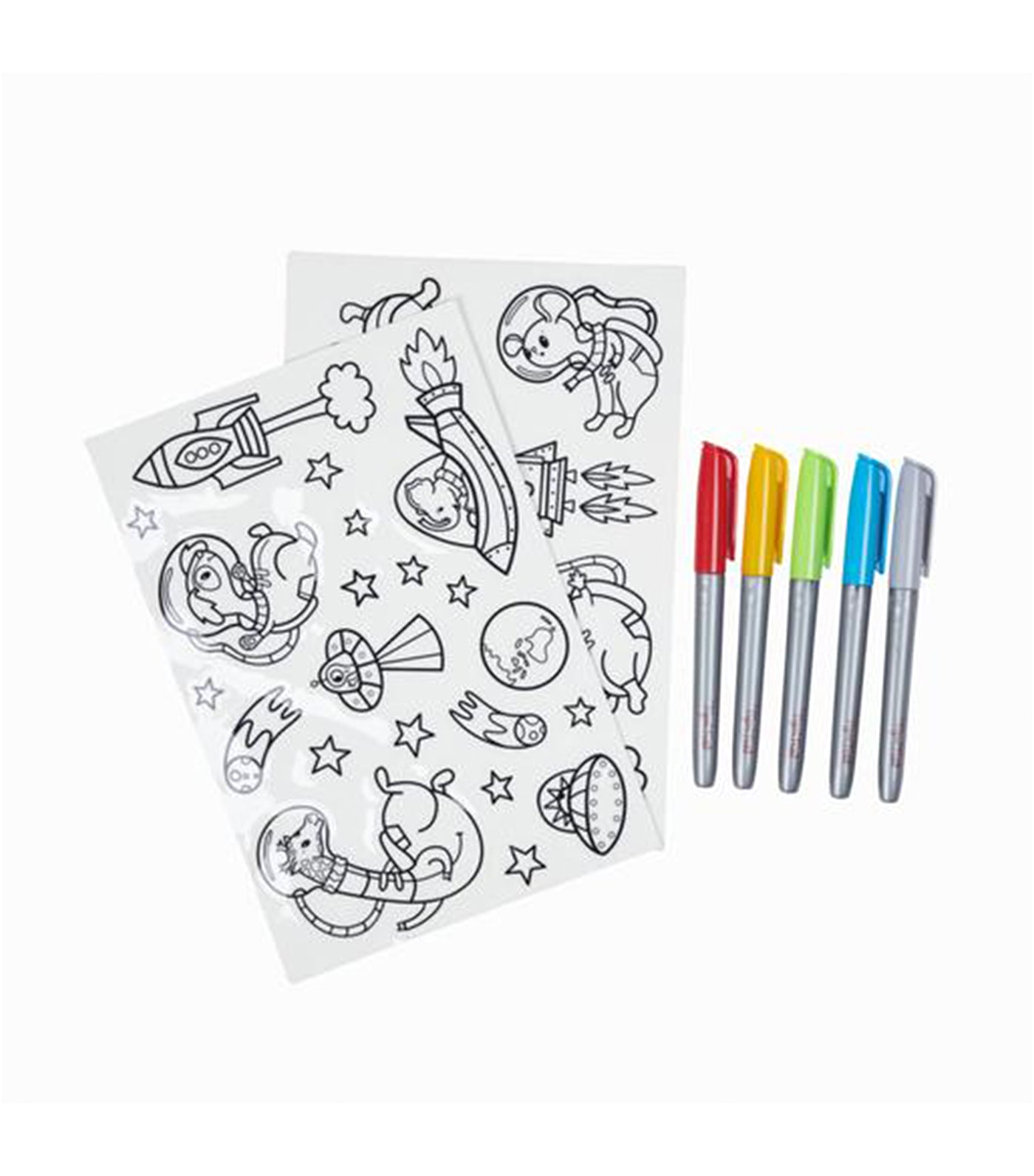 Tiger Tribe Moveable Wall Art Space Animals