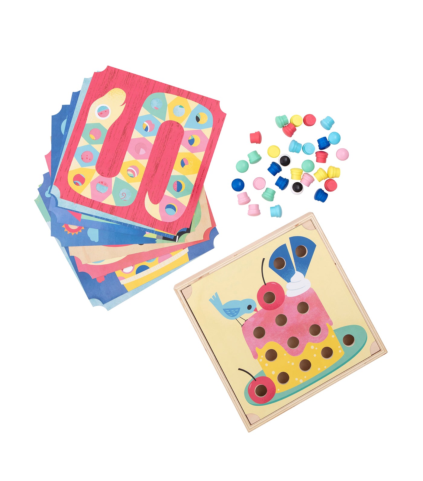 Tiger Tribe Button Puzzle - Animals