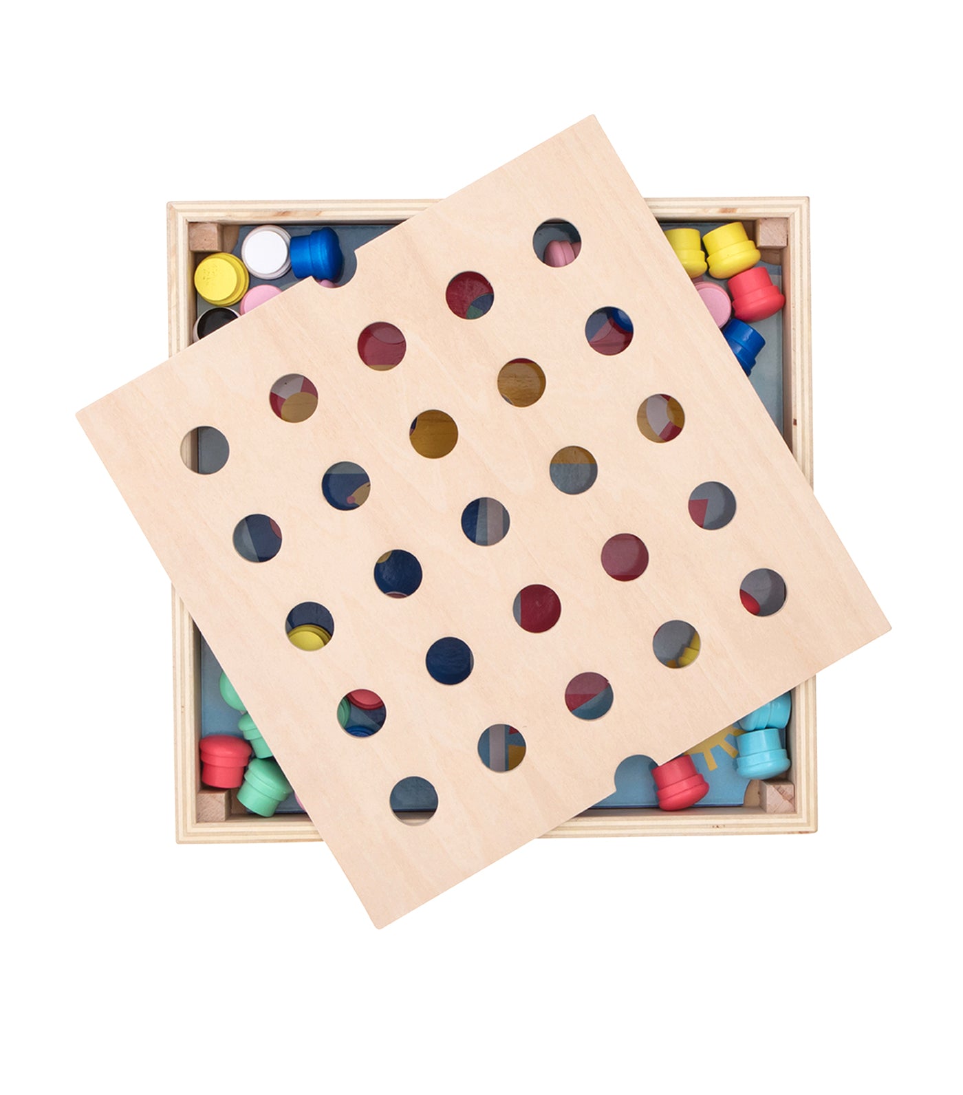 Tiger Tribe Button Puzzle - Animals