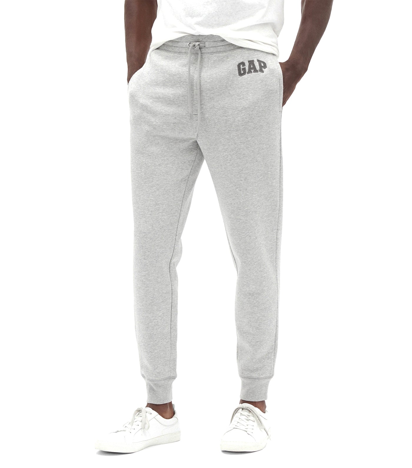 Logo Fleece Joggers Light Heather Gray